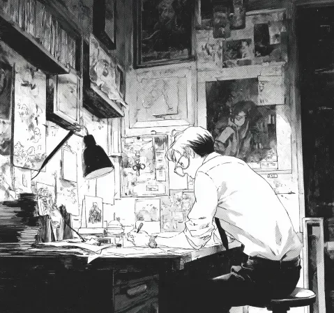 yy漫画条目在页面上呈现作品名、题材、状态与更新日期字段的位置示意